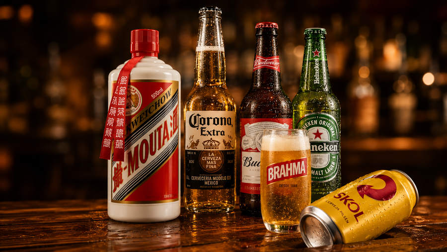 Ranking das marcas de bebidas alcoólicas mais valiosas de 2026 tem Brahma e Skol entre as líderes